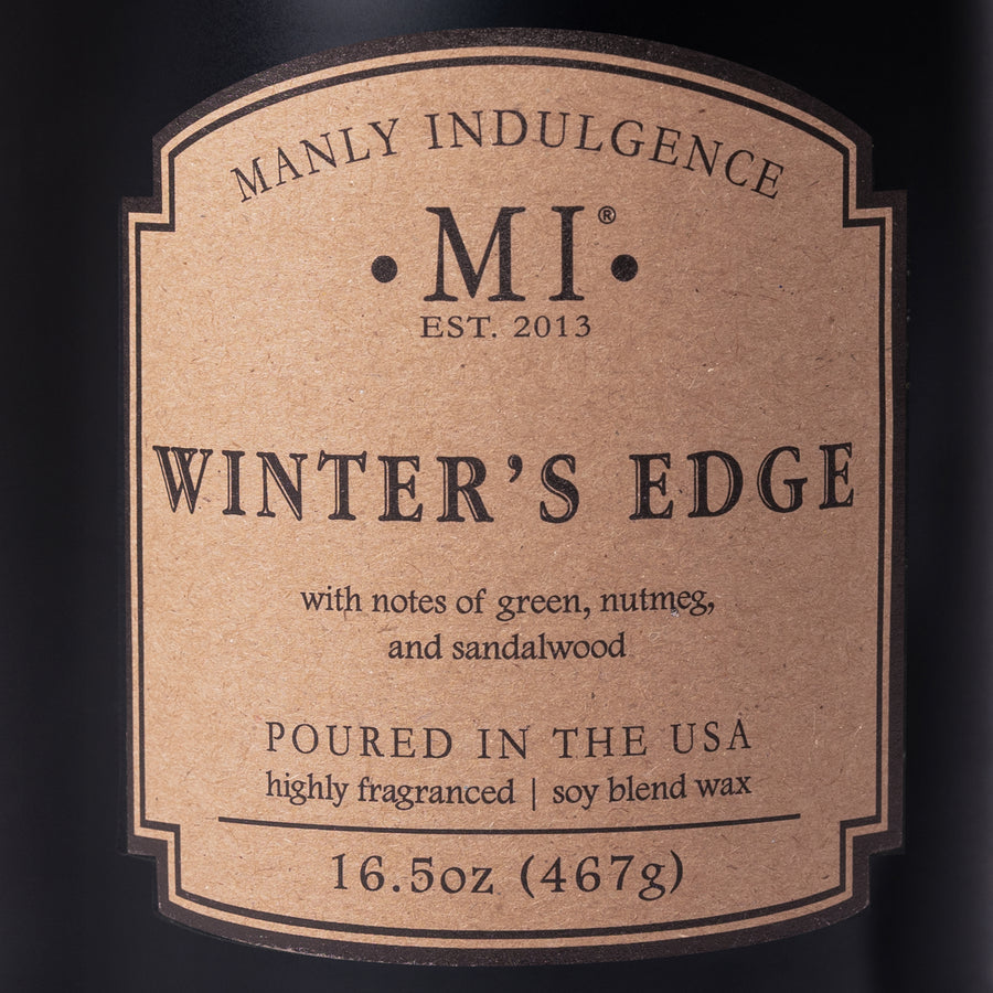Winter's Edge, Manly Indulgence, 16.5oz, Classic+ Collection