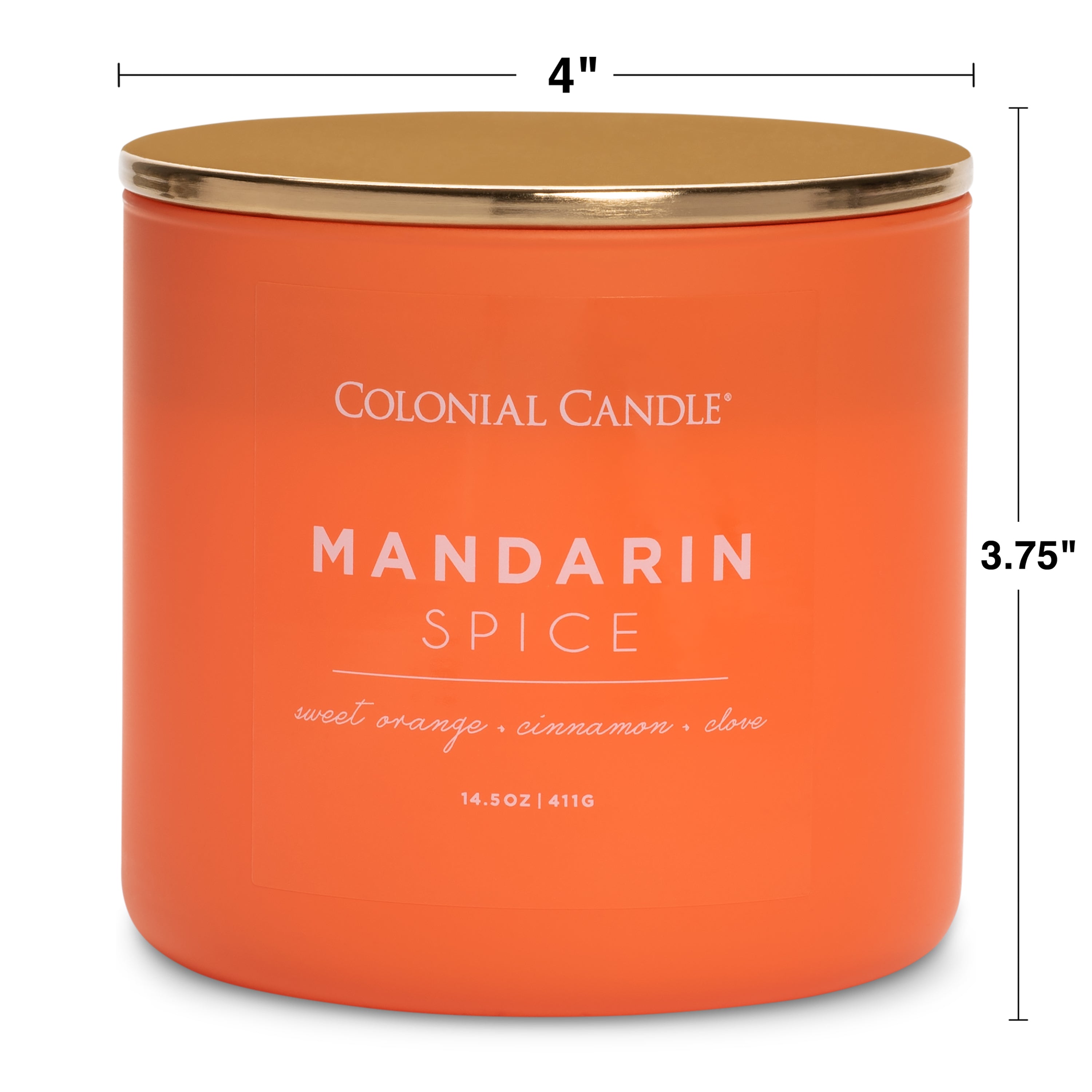 Mandarin Spice, 14.5oz, Pop of Color