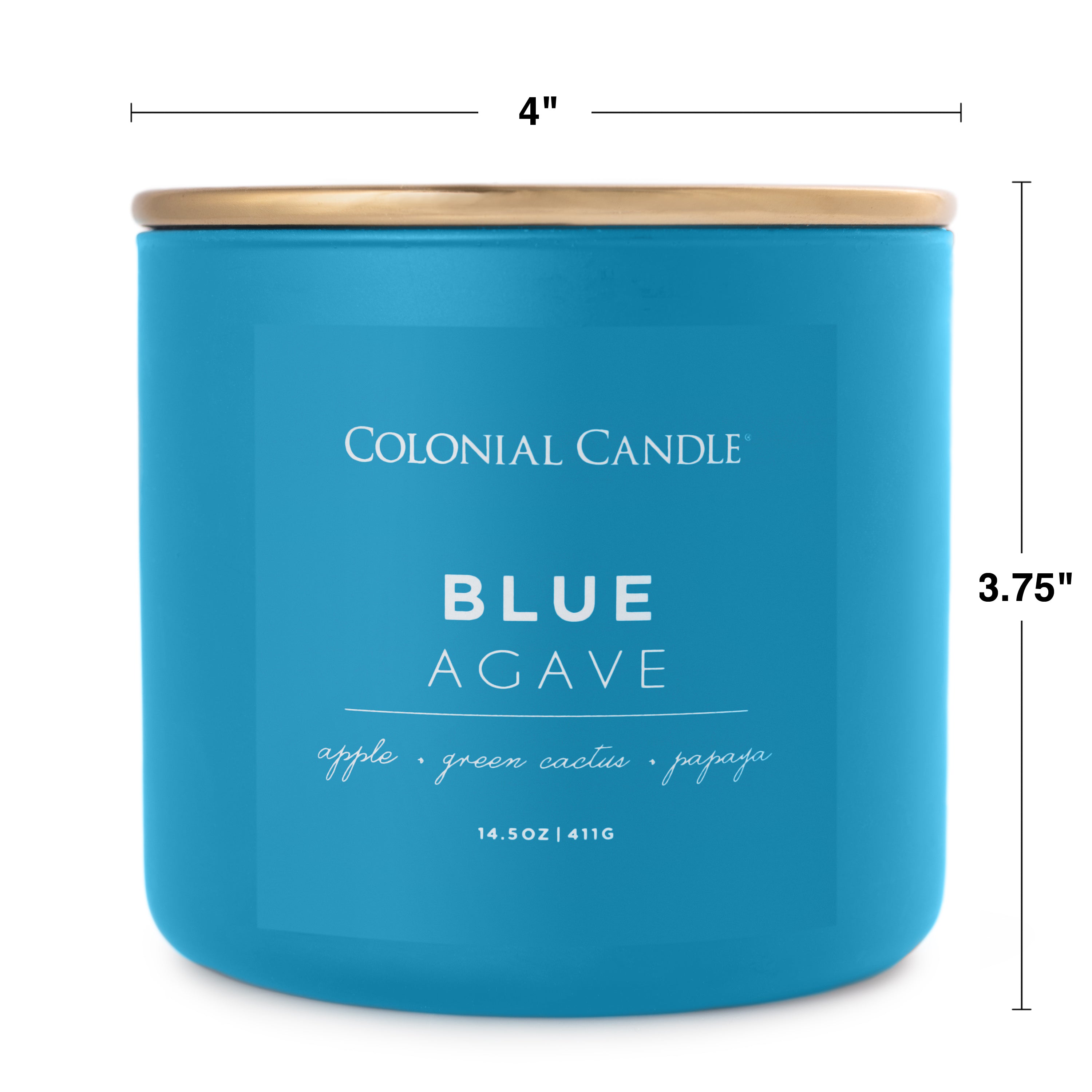 Blue Agave, 14.5oz, Pop of Color