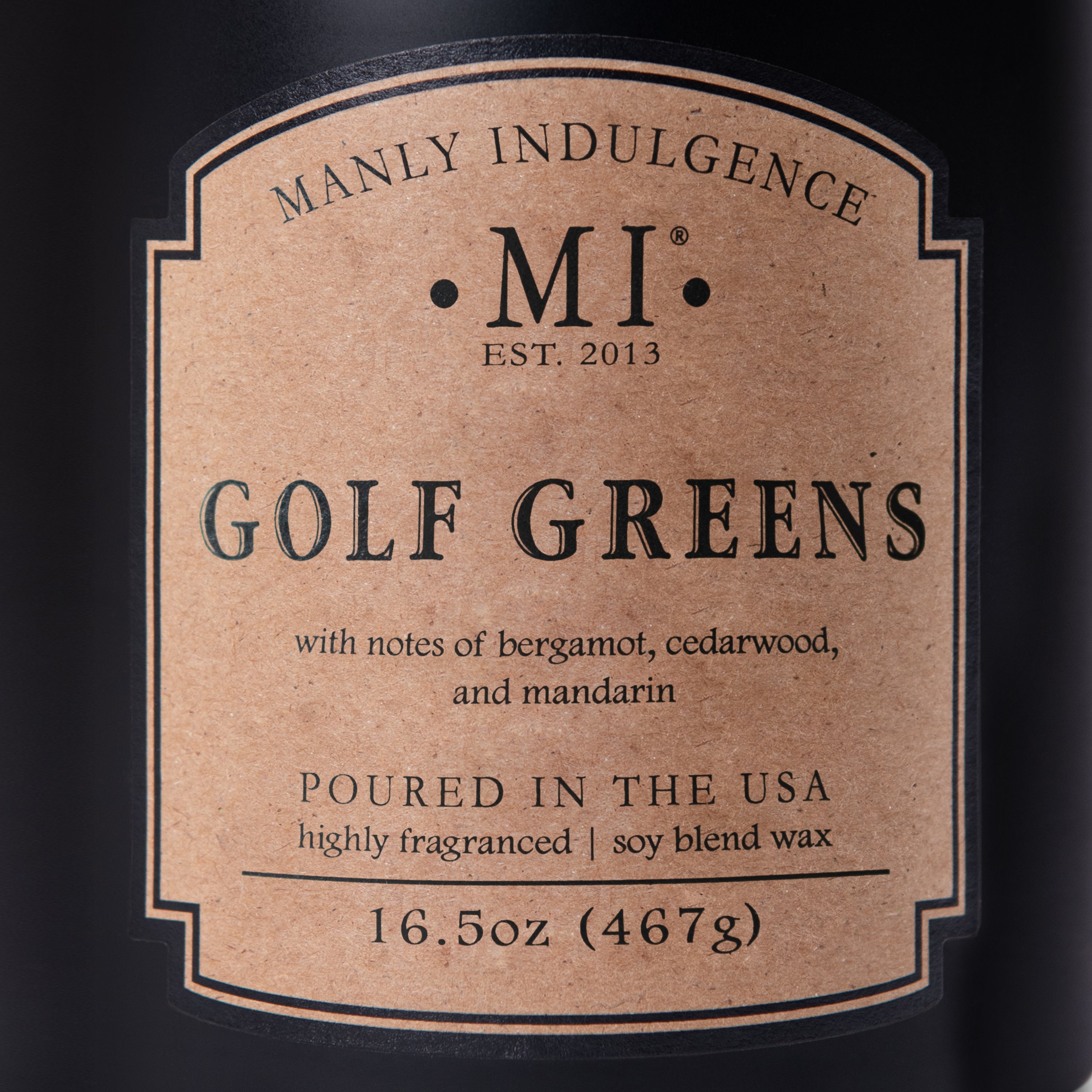 Golf Greens, Manly Indulgence, 16.5oz, Classic+ Collection