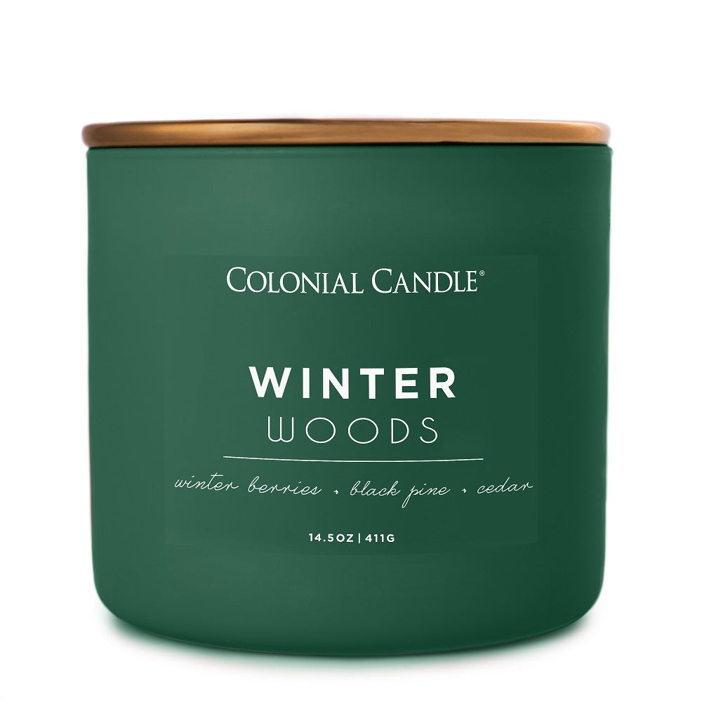 Winter Woods, 14.5oz, Pop of Color