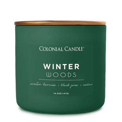 Winter Woods, 14.5oz, Pop of Color
