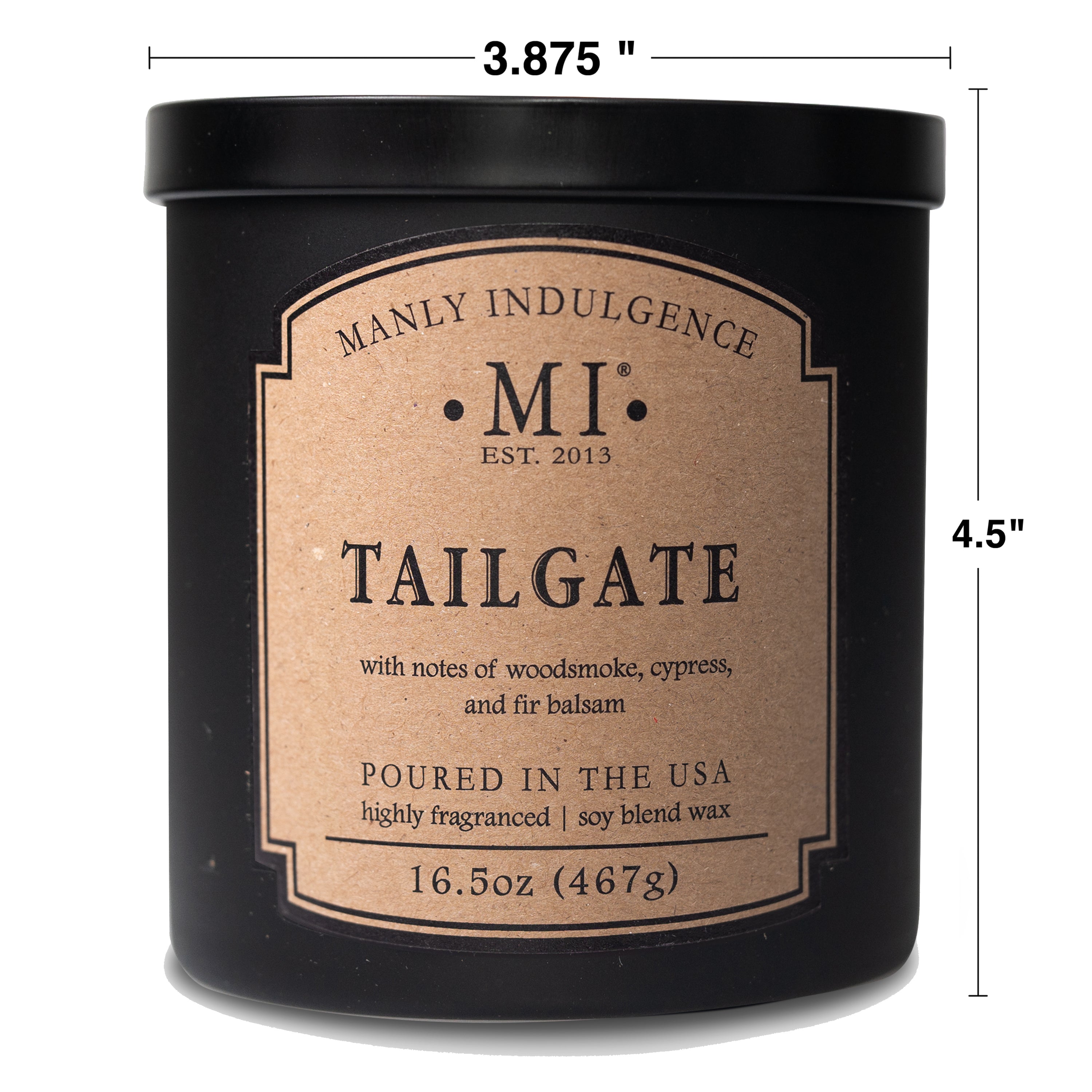 Tailgate, Manly Indulgence, 16.5 oz, Classic+ Collection