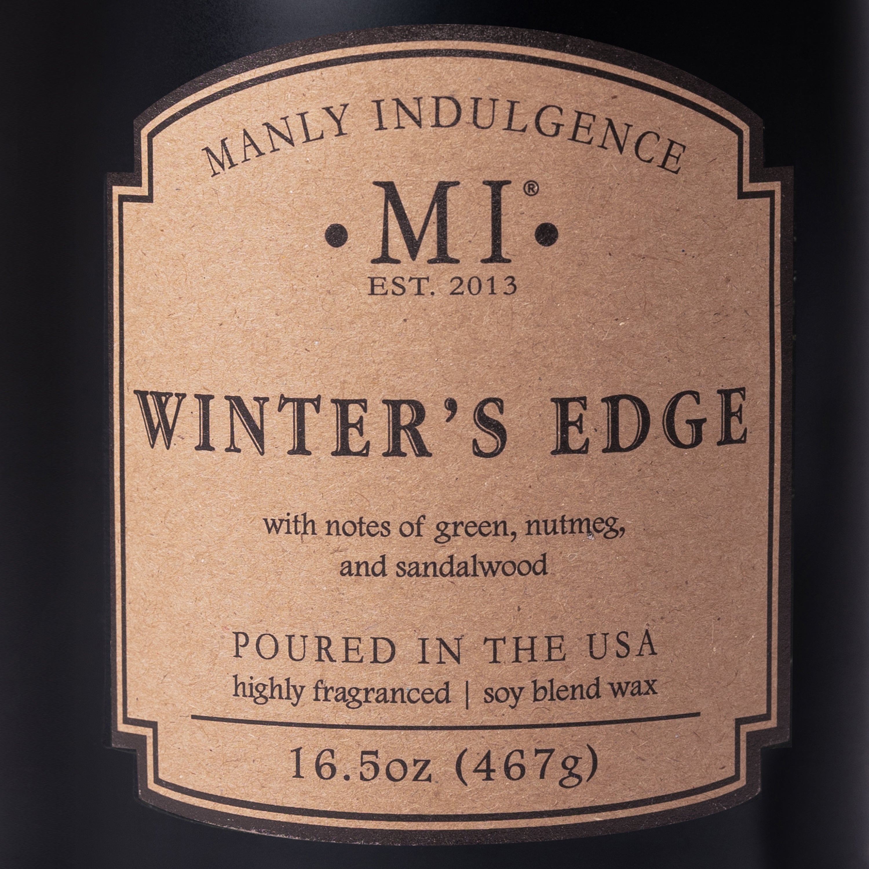 Winter's Edge, Manly Indulgence, 16.5oz, Classic+ Collection