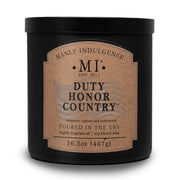 Duty Honor Country, Manly Indulgence, 16.5oz, Classic+ Collection