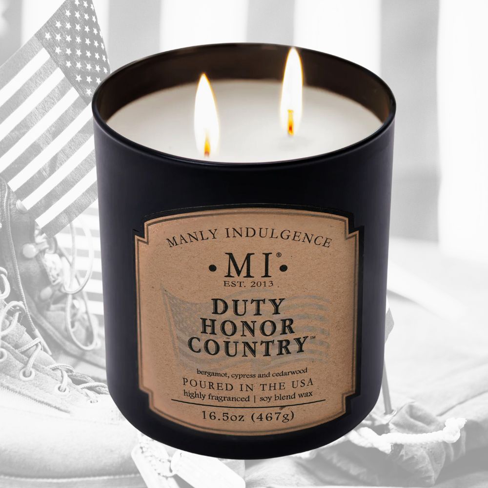 Duty Honor Country, Manly Indulgence, 16.5oz, Classic+ Collection