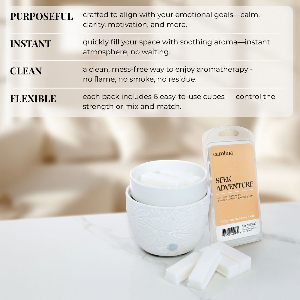 Seek Adventure Wax Melt, 2.75oz, Wellness Collection