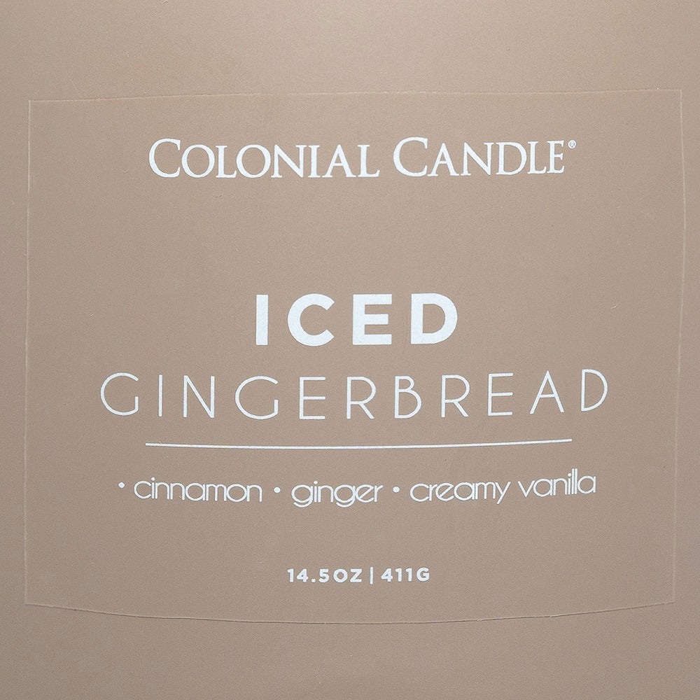 Iced Gingerbread, 14.5oz, Pop of Color