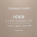 Iced Gingerbread, 14.5oz, Pop of Color