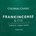 Frankincense & Fir, 14.5oz, Pop of Color
