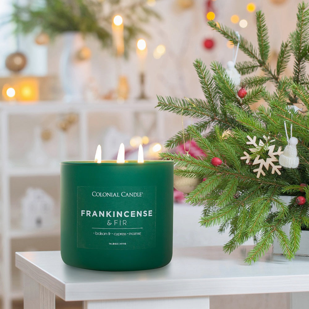 Frankincense & Fir, 14.5oz, Pop of Color