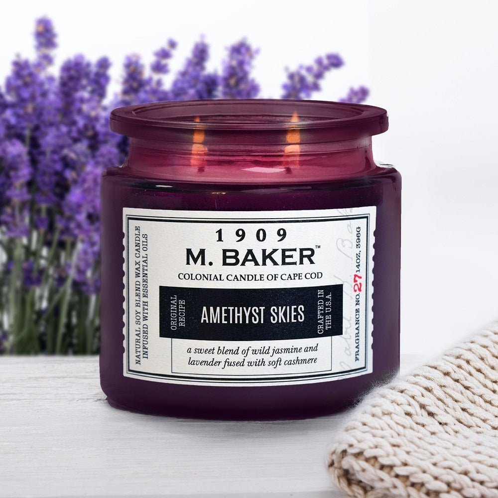 Amethyst Skies, 14 oz, M Baker Collection