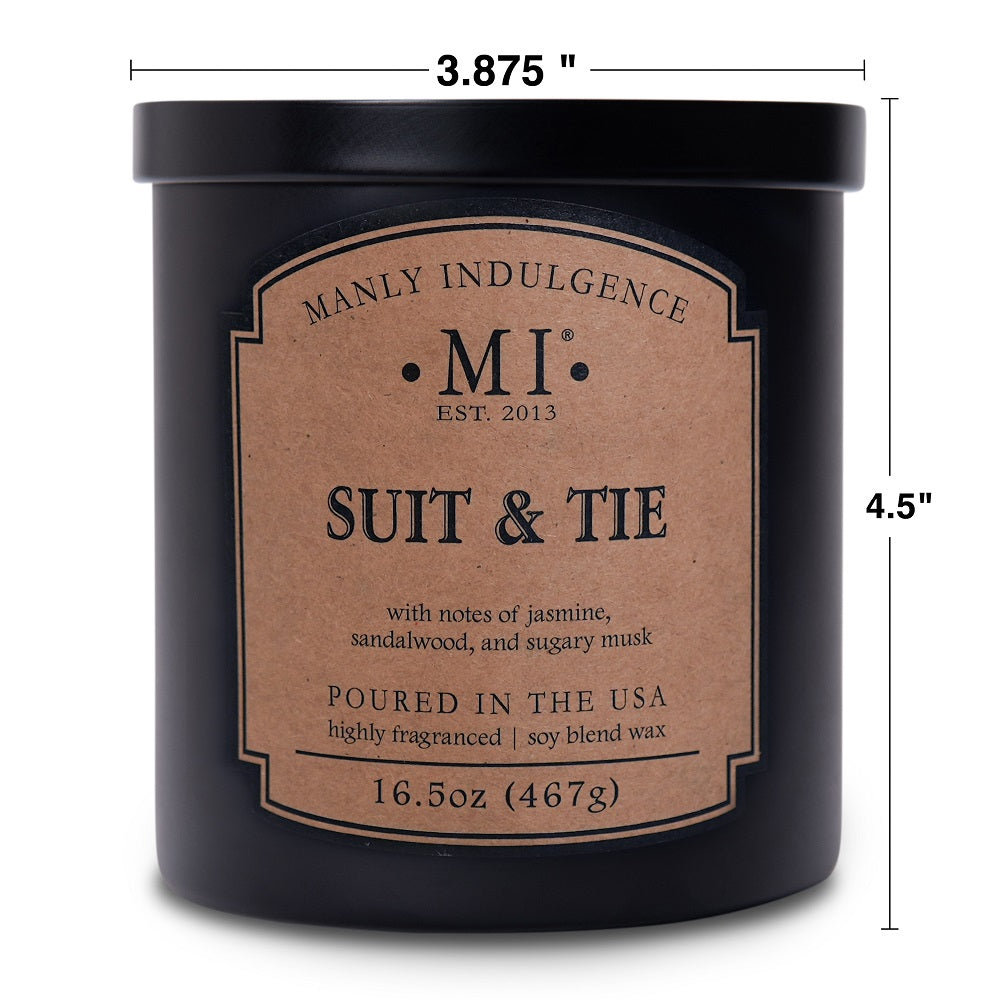Suit & Tie, Manly Indulgence, 16.5oz, Classic+ Collection