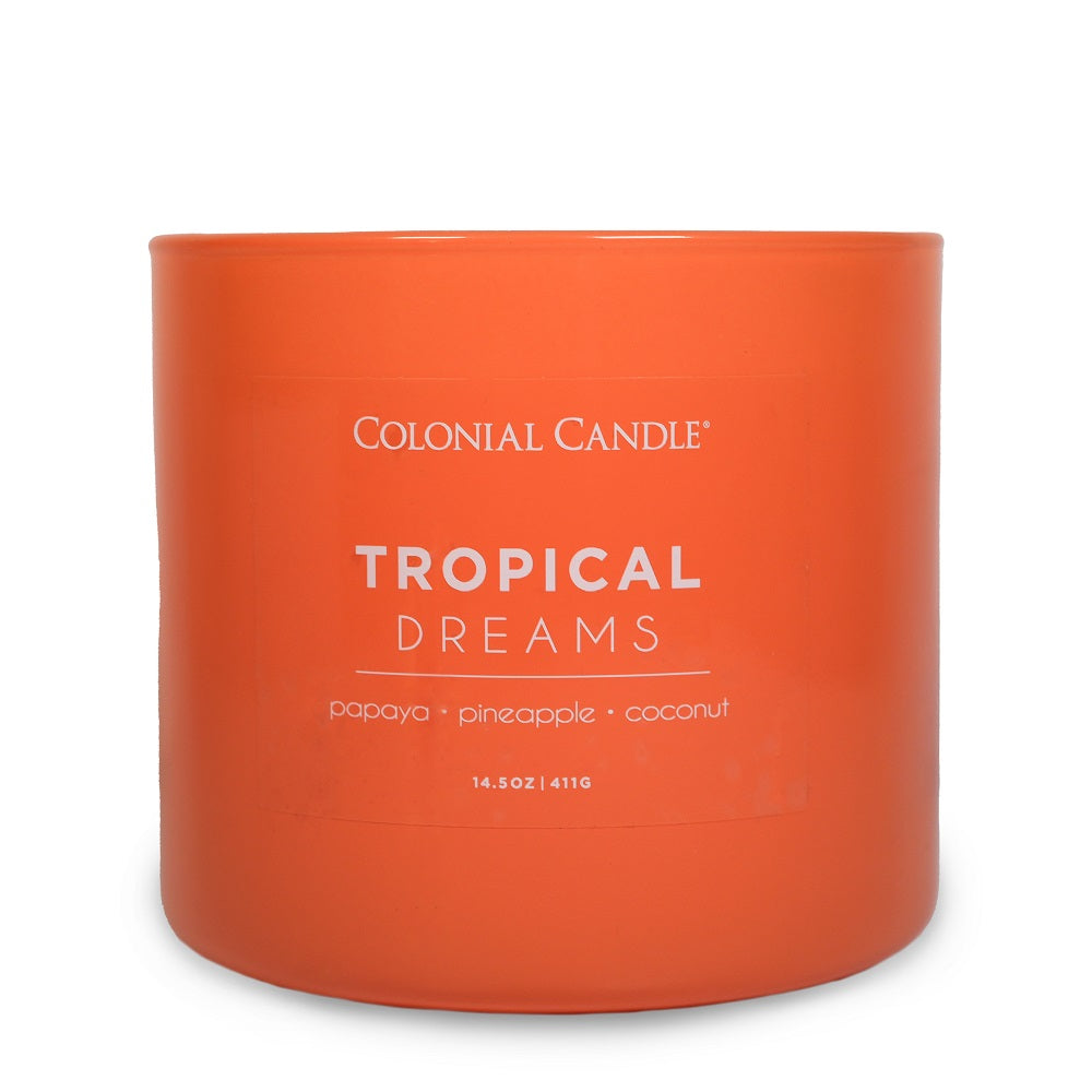 Tropical dreams, 14.5oz, Pop of Color
