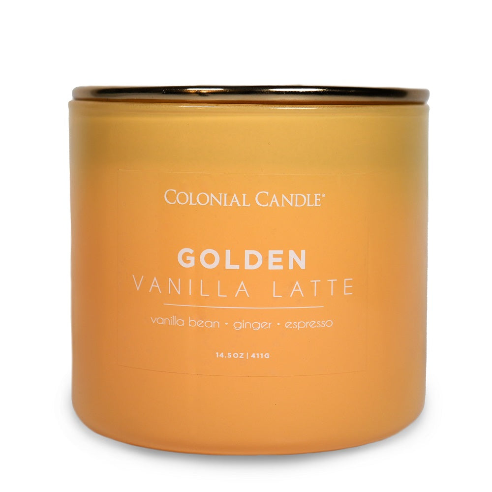 Golden Vanilla Latte, 14.5oz, Pop of Color