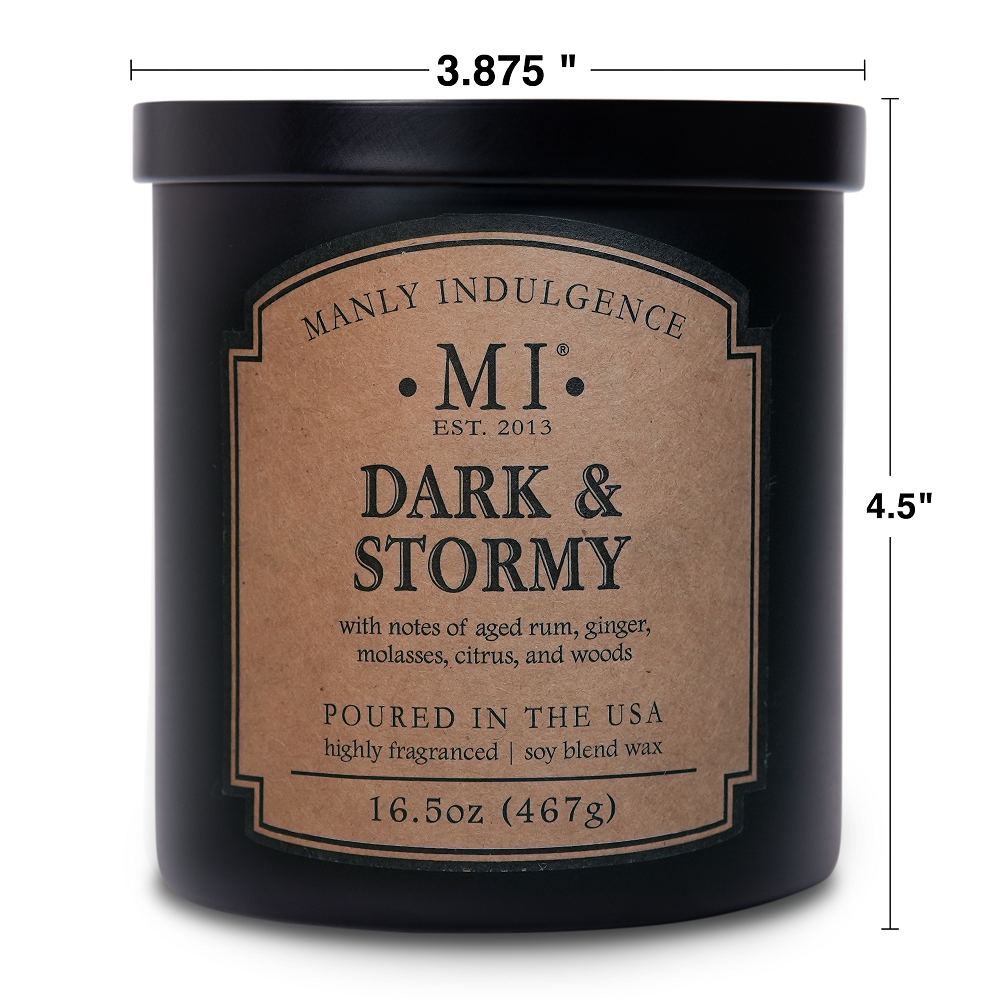Dark & Stormy, Manly Indulgence, 16.5oz, Classic+ Collection