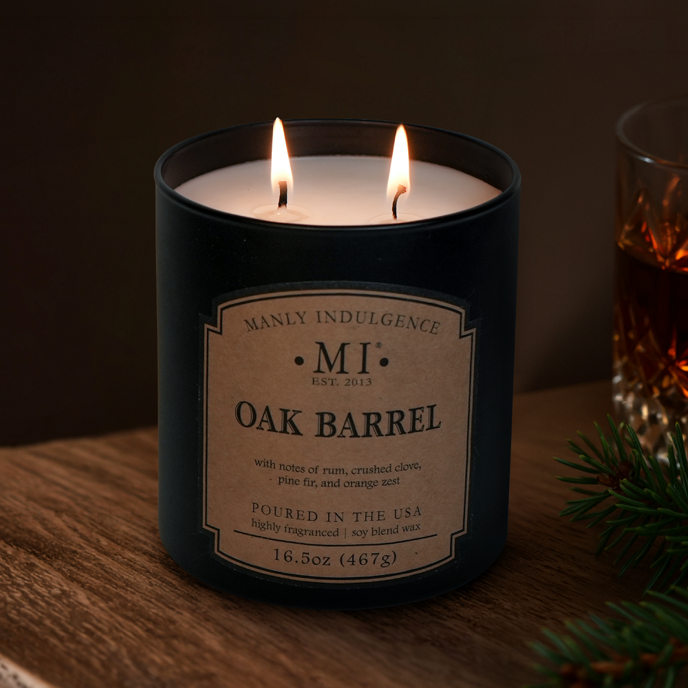 Oak Barrel, Manly Indulgence, 16.5oz, Classic+ Collection