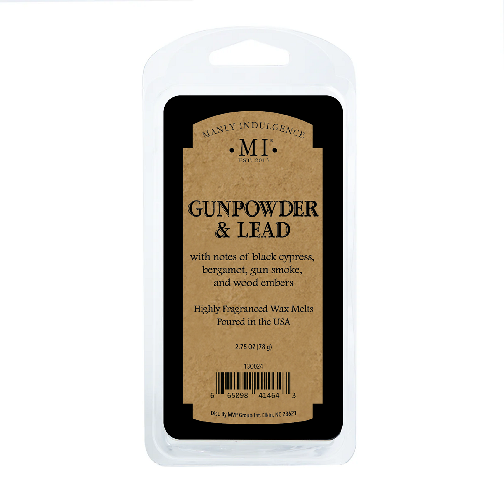 Gunpowder & Lead, 2.75oz, Wax Melt