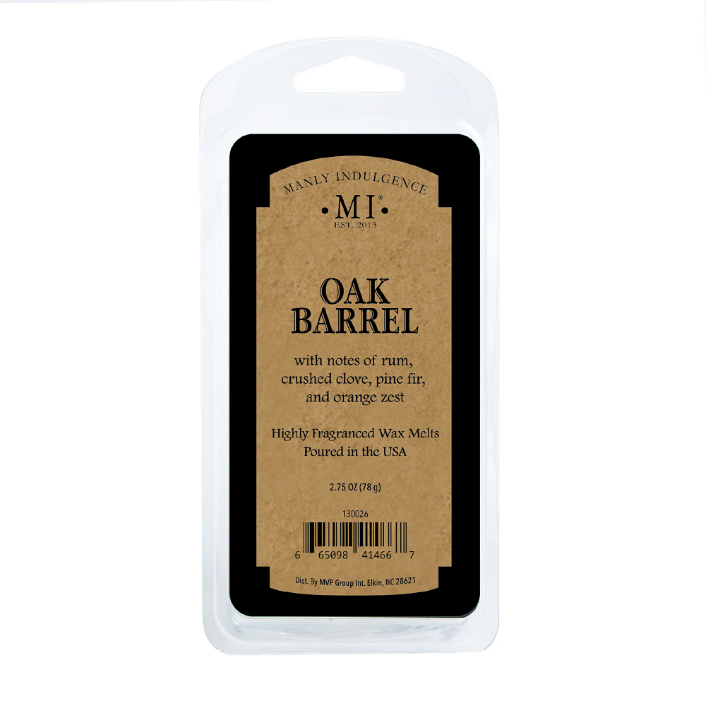 Oak Barrel, 2.75oz, Wax Melt