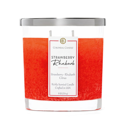 Strawberry Rhubarb, 8oz, Classic Ovals