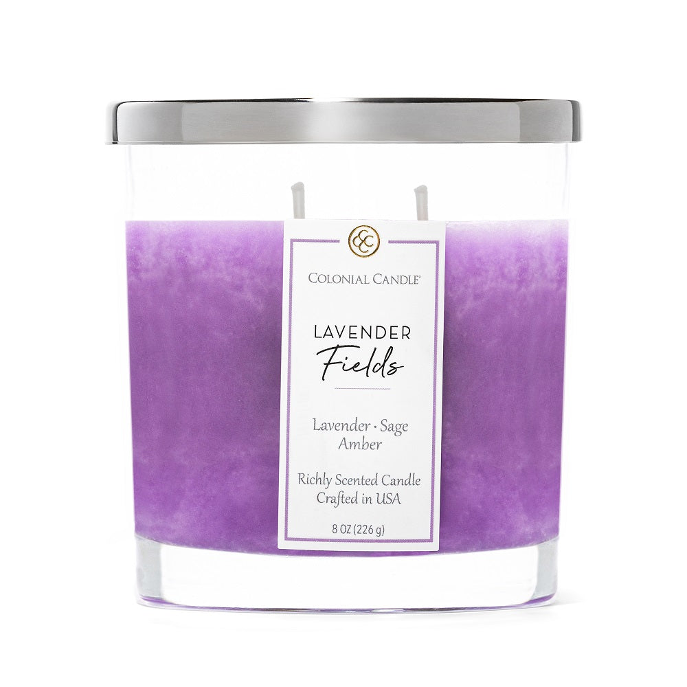 Lavender Fields,  8oz, Classic Ovals