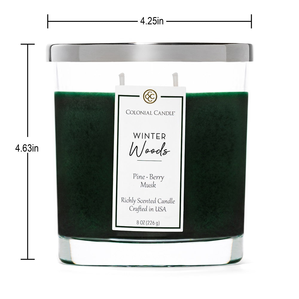 Winter Woods, 8oz, Classic Ovals