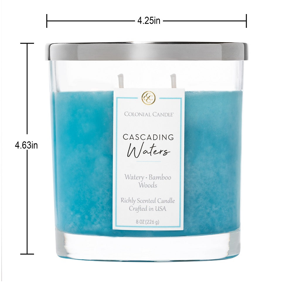 Cascading Waters, 8oz, Classic Ovals