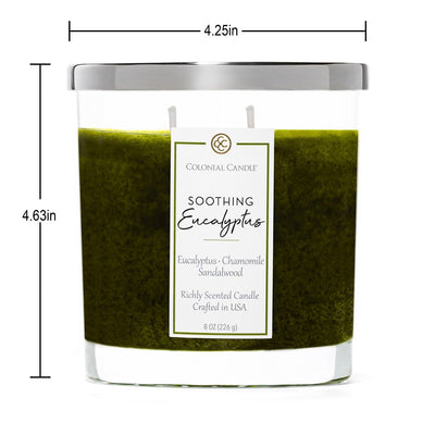 Soothing Eucalyptus, 8oz, Classic Ovals