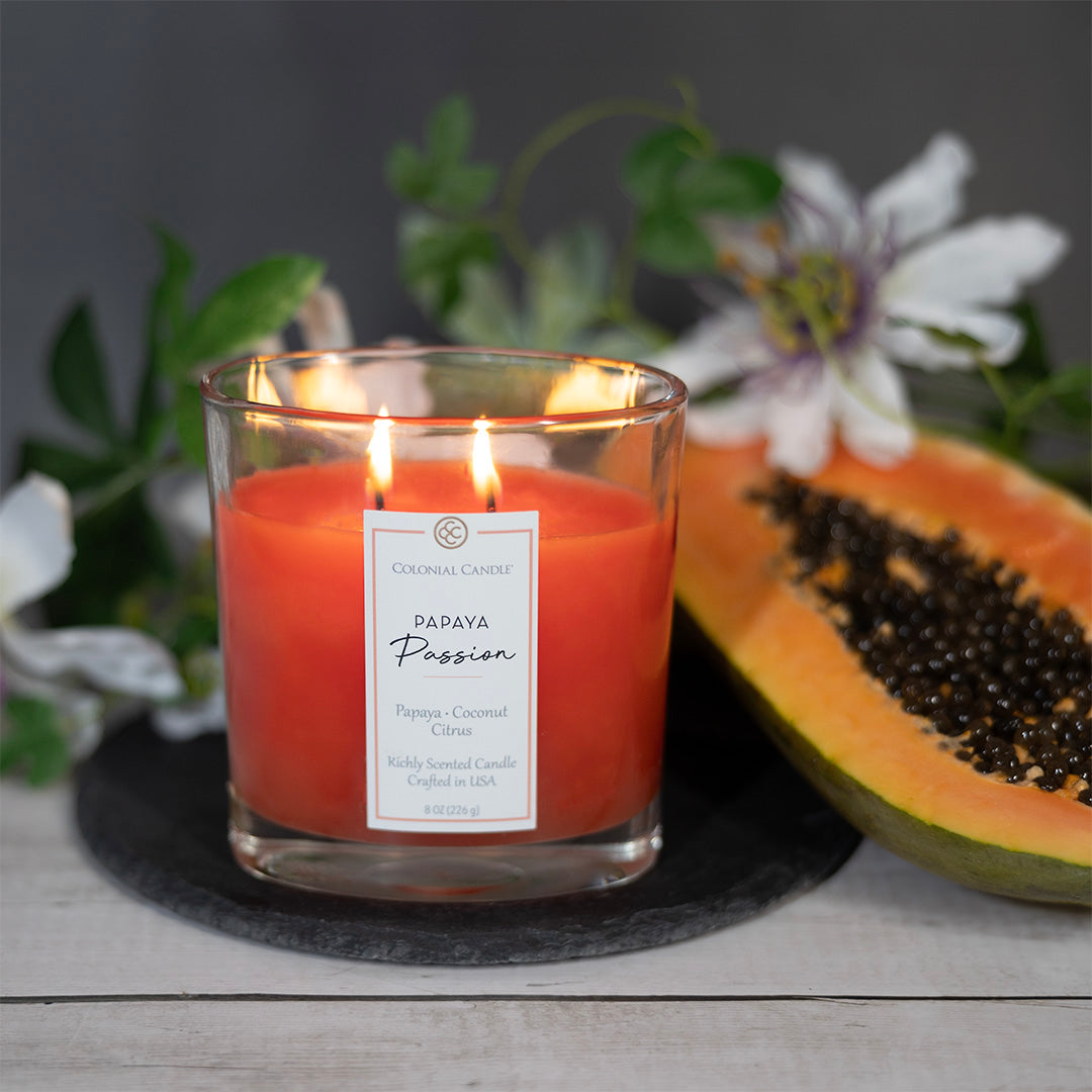 Papaya Passion, 8oz, Classic Ovals