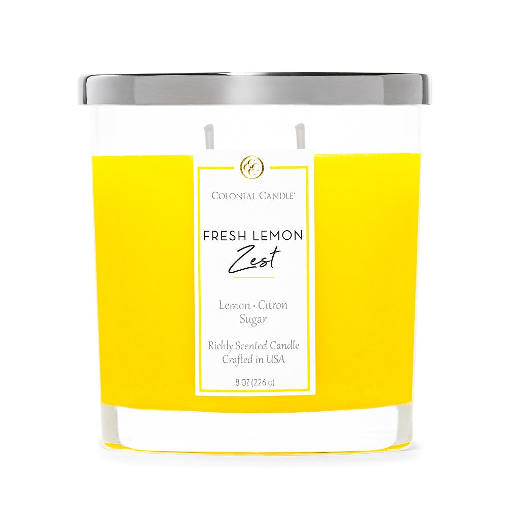 Fresh Lemon Zest, 8oz, Classic Ovals
