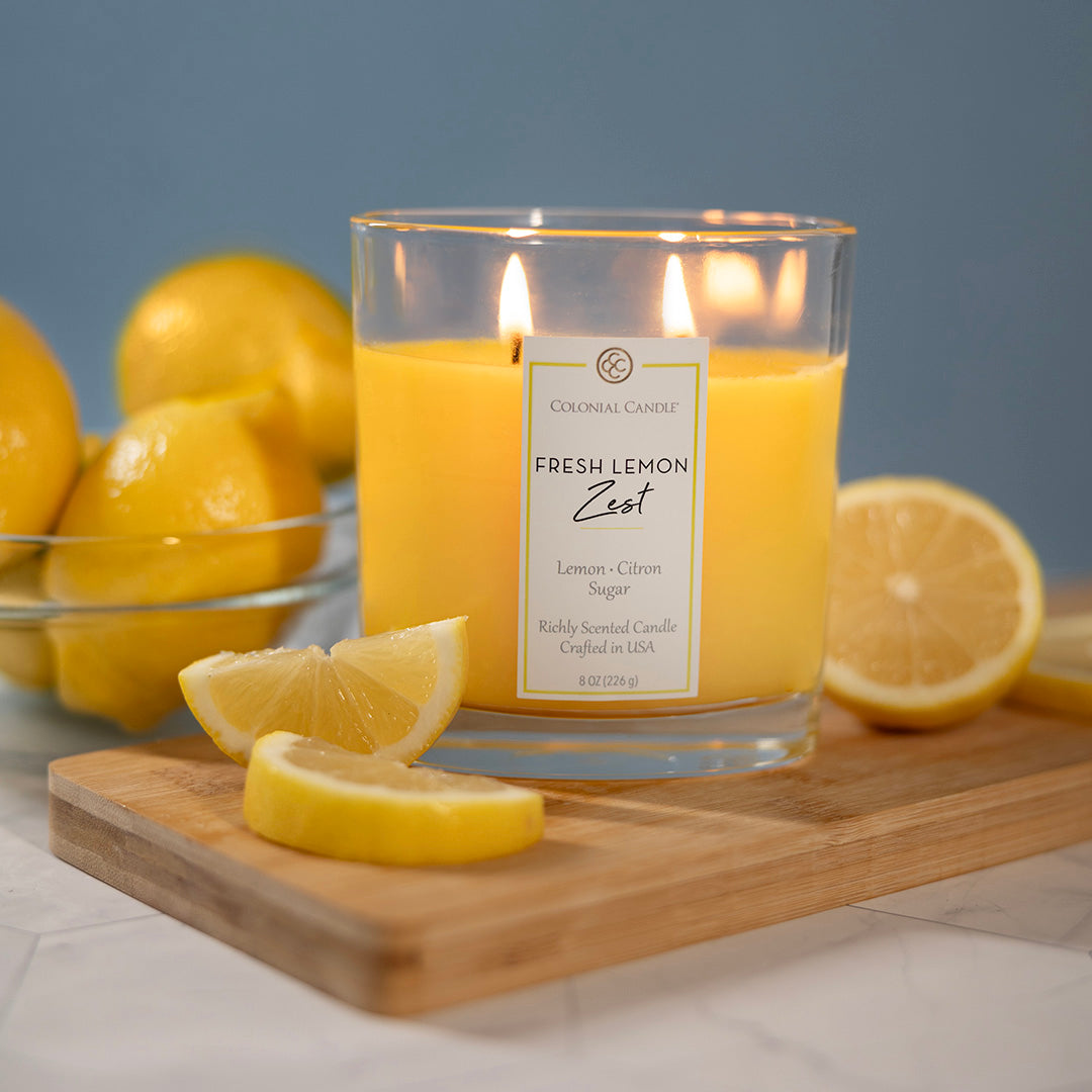 Fresh Lemon Zest, 8oz, Classic Ovals