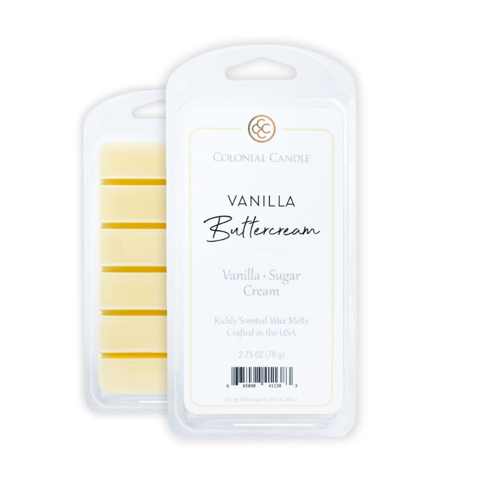 Vanilla Buttercream, 2.75oz, Wax Melts