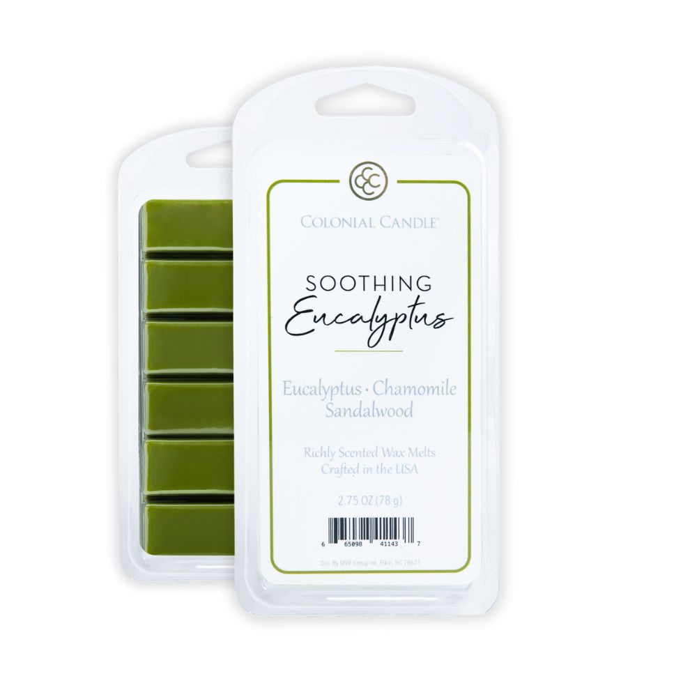 Soothing Eucalyptus, 2.75oz, Wax Melts