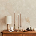 Mocha 8" Classic Dinner Candle