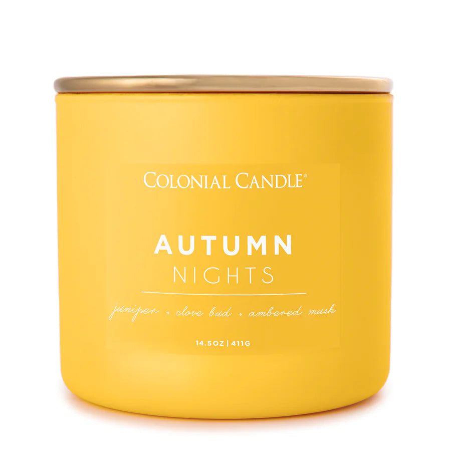 Autumn Nights, 14.5oz, Pop of Color