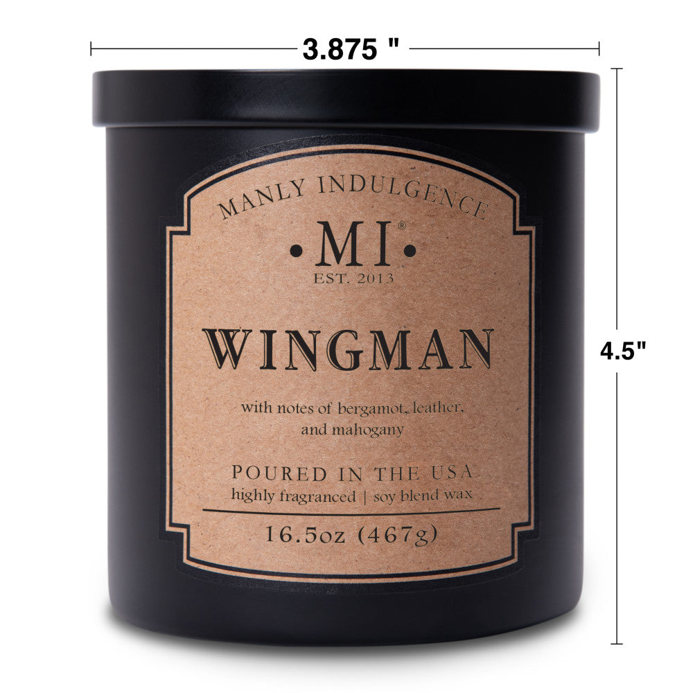 Wingman, Manly Indulgence, 16.5oz, Classic+ Collection