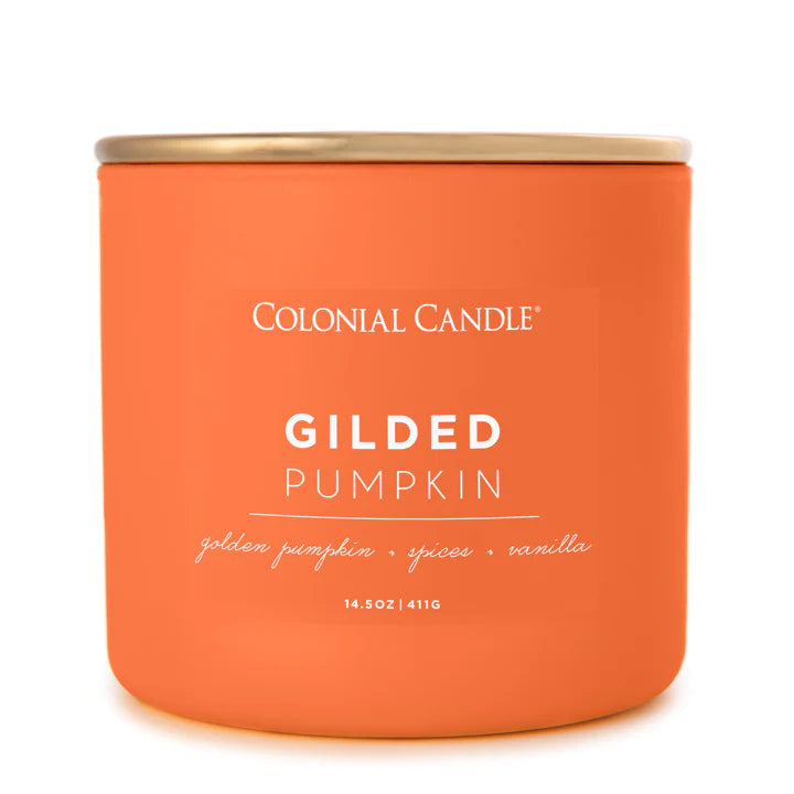 Gilded Pumpkin, 14.5oz, Pop of Color
