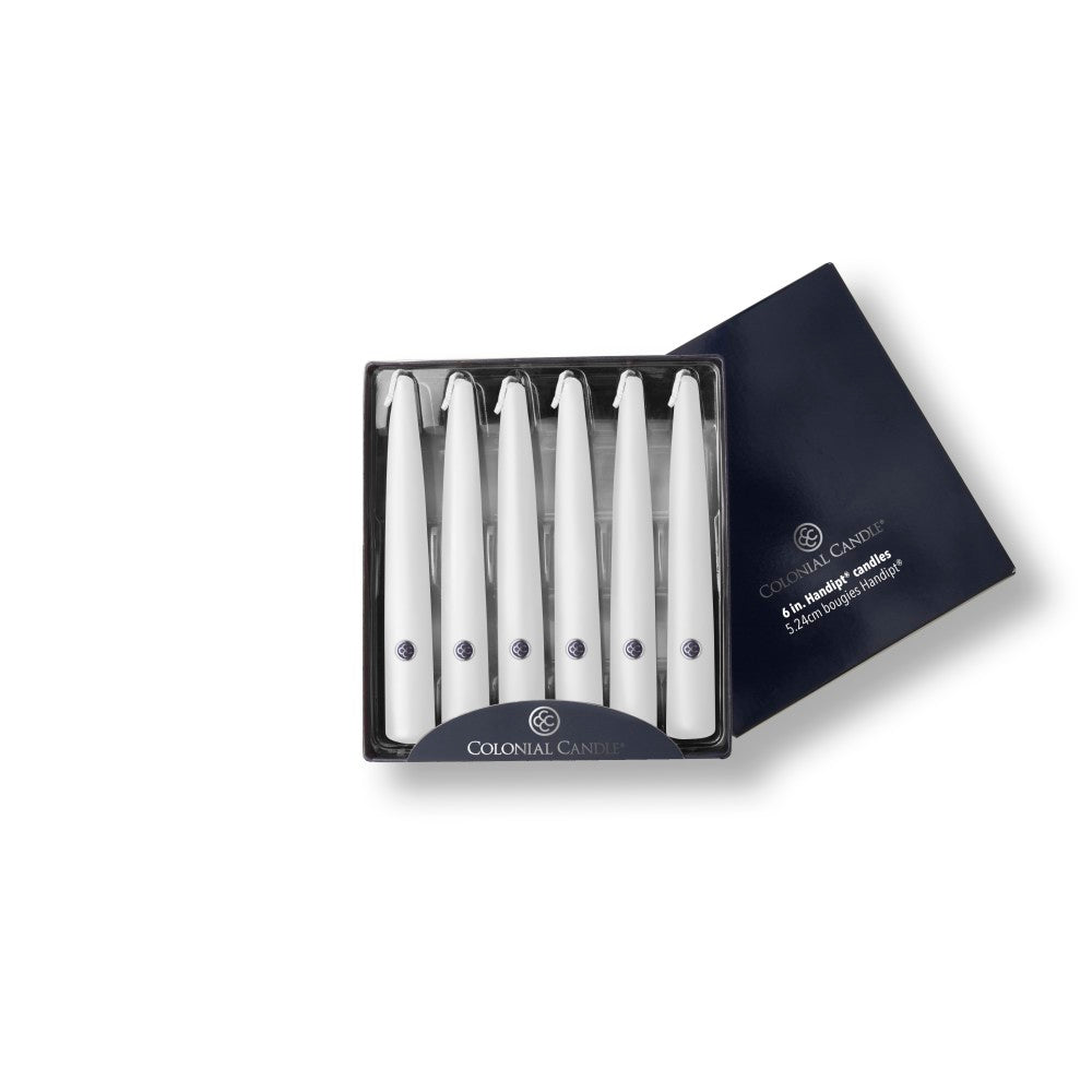 White 6" Handipt Taper