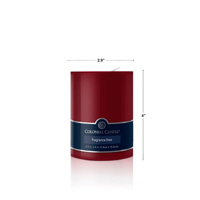 Cranberry 3x4" Pillar