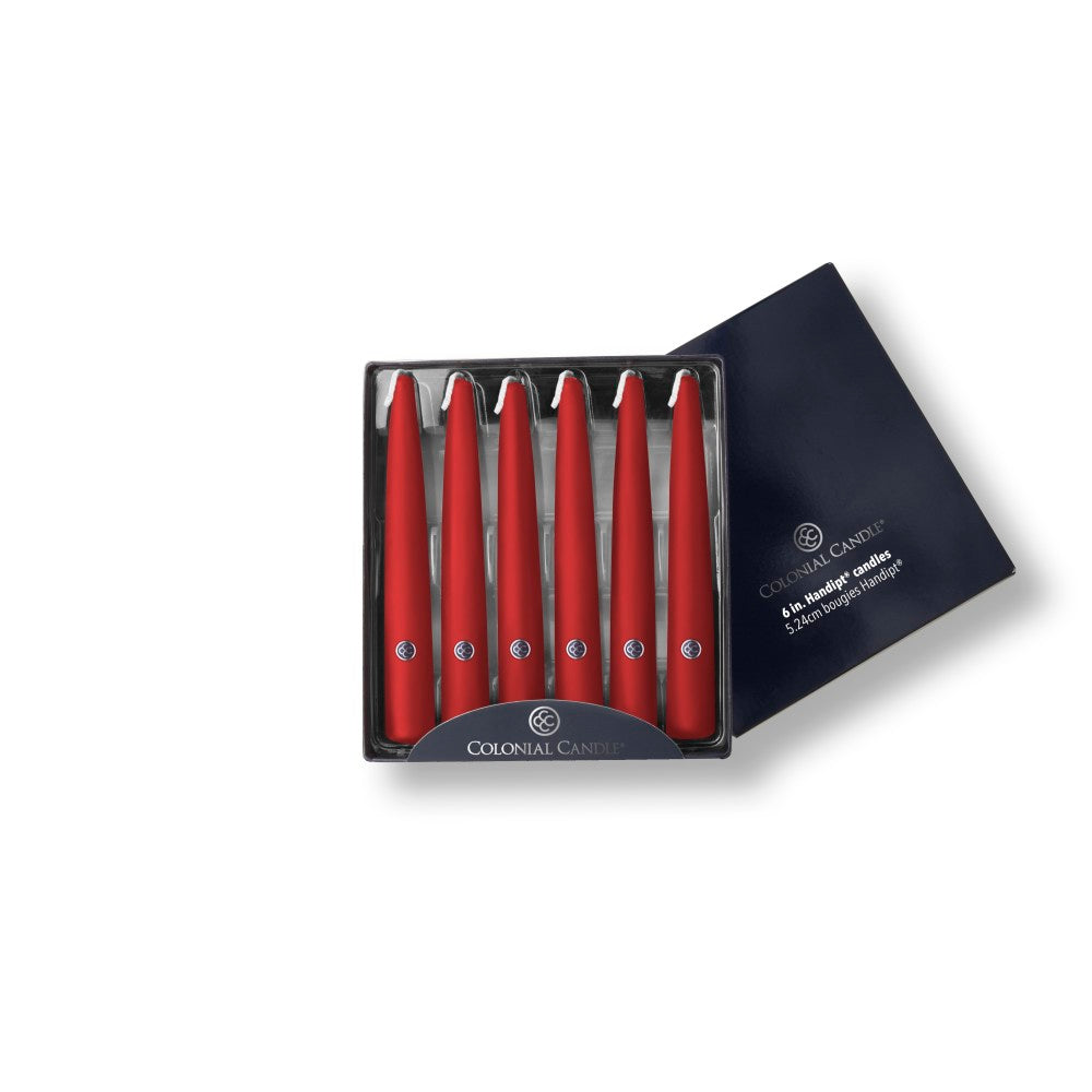 Red 6" Handipt Taper